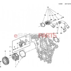 [12623519] O-Ring - Thermostat Inlet (2.8T V6)