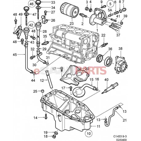 [9138009] O-Ring (Oil Pickup Tube)