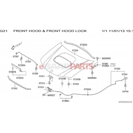 [32007525] Seal-radiator Panel