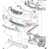 [15056810] Retainer, Front Bumper Fascia