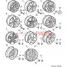 [12780082] Saab OEM Wheel (ALU79 / ALU 79)