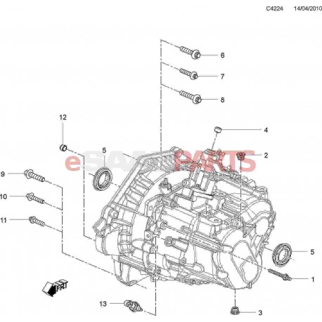 [9185908] Back-up Light Contact