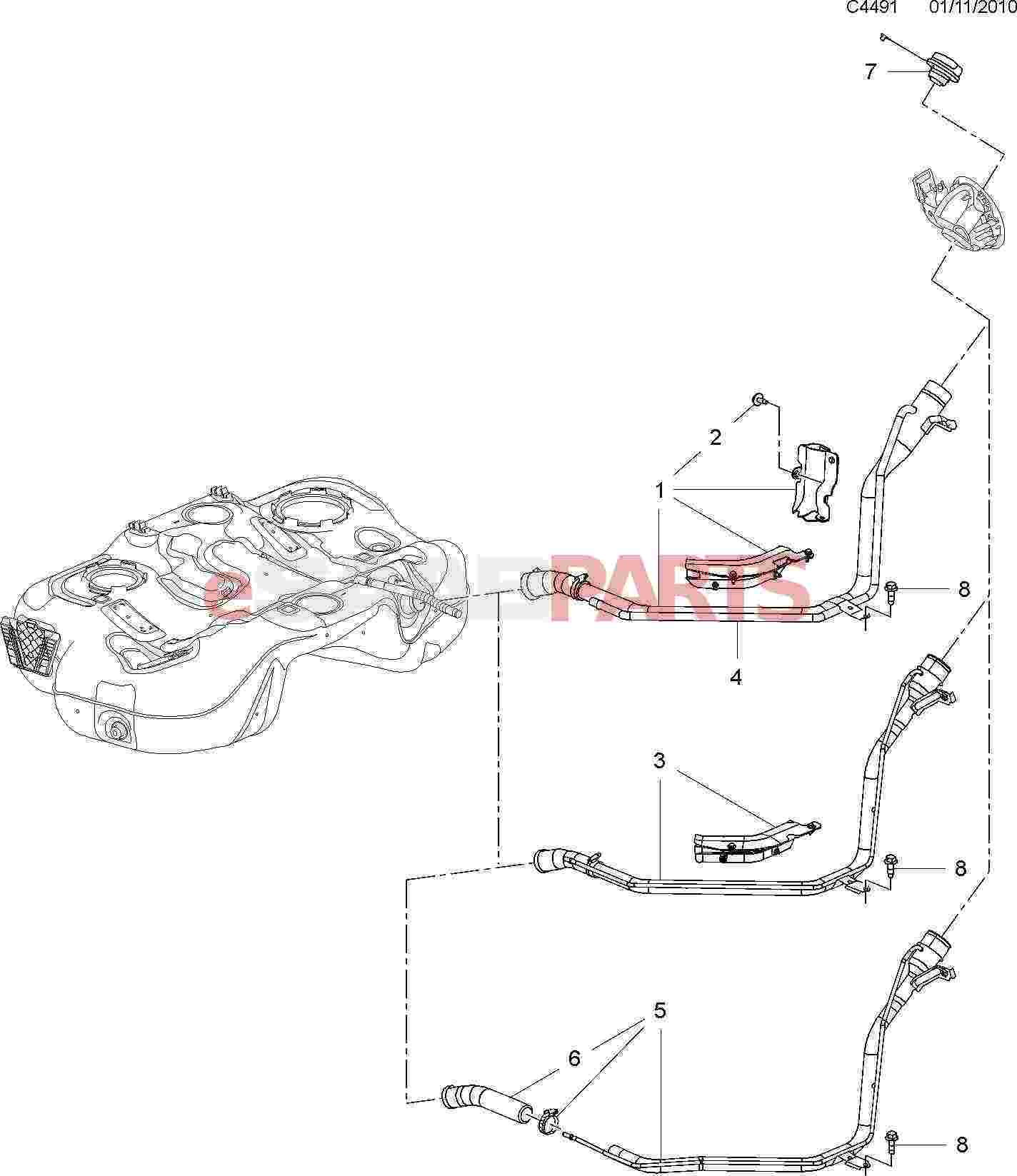 19432733] SAAB Gas Cap (9-3 03-11, 9-5 06-09) - Saab Parts from