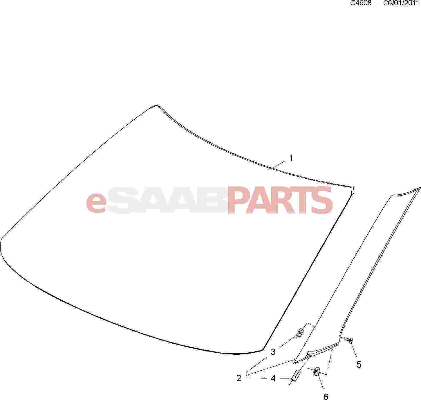 11610510] SAAB Nut M4x2x1.41 - Saab Parts from eSaabParts.com