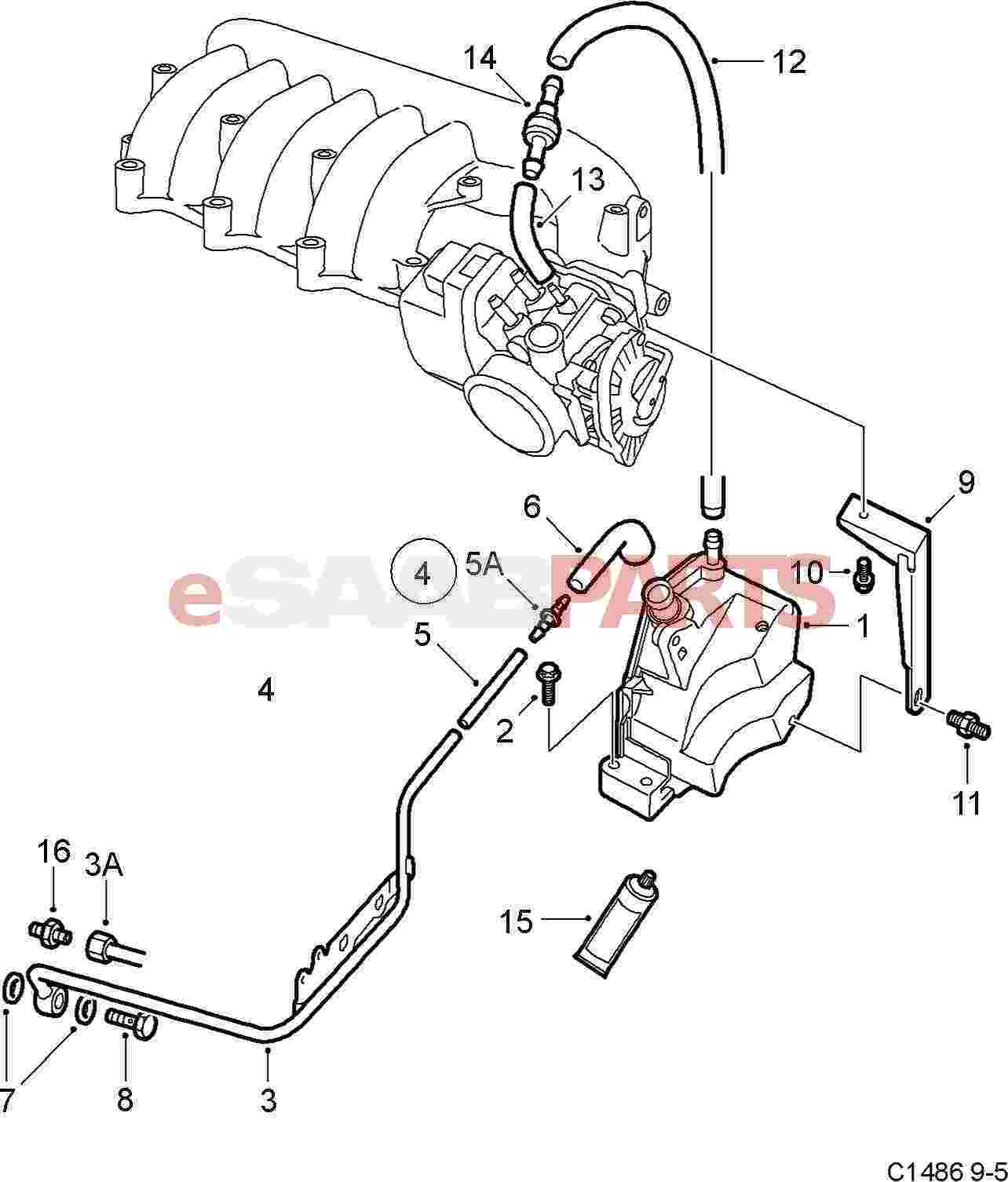 Saab V6 Engine Diagram - Complete Wiring Schemas