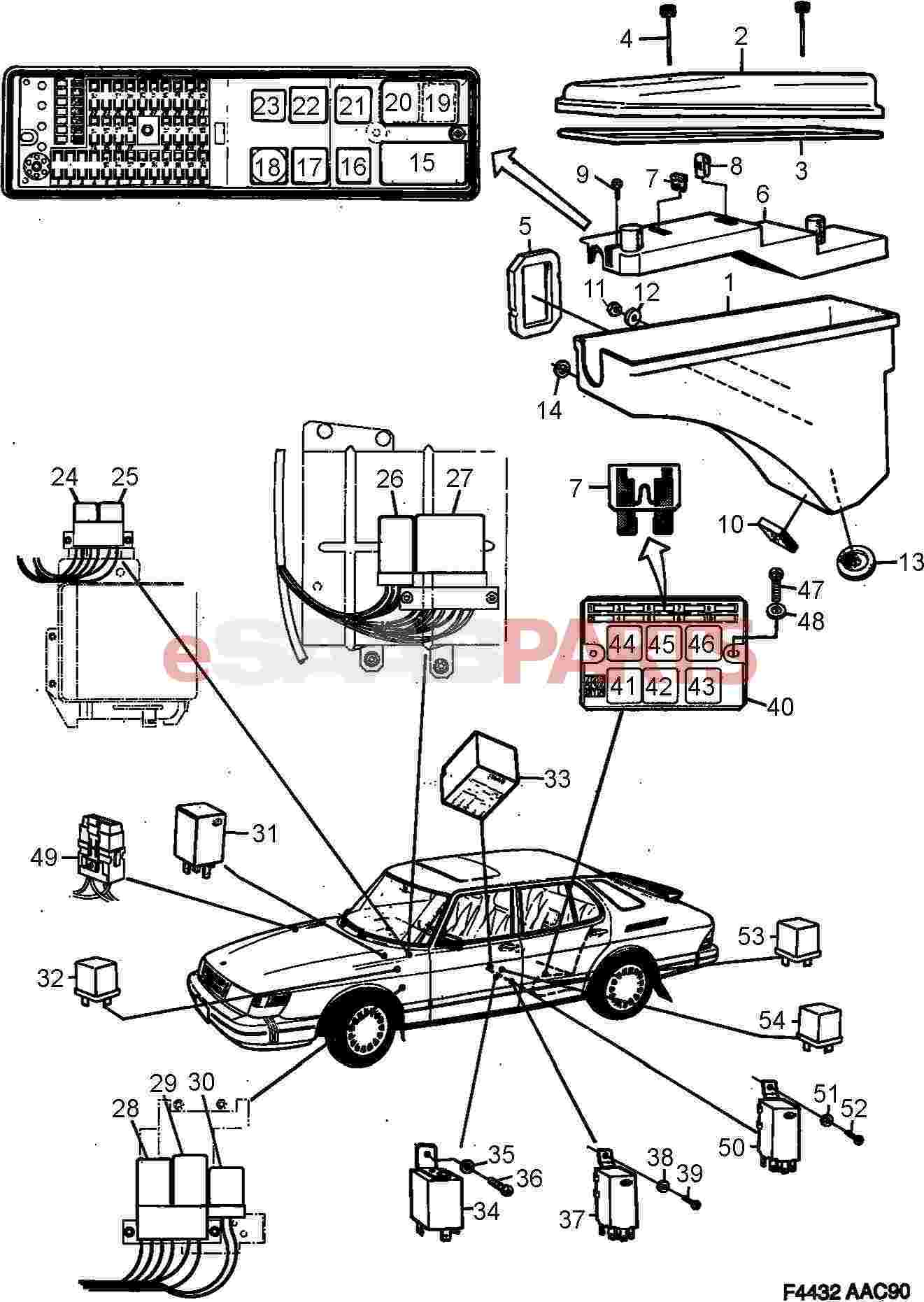 1992 Saab 900 Wiring Diagram | Stjohnfisherforum