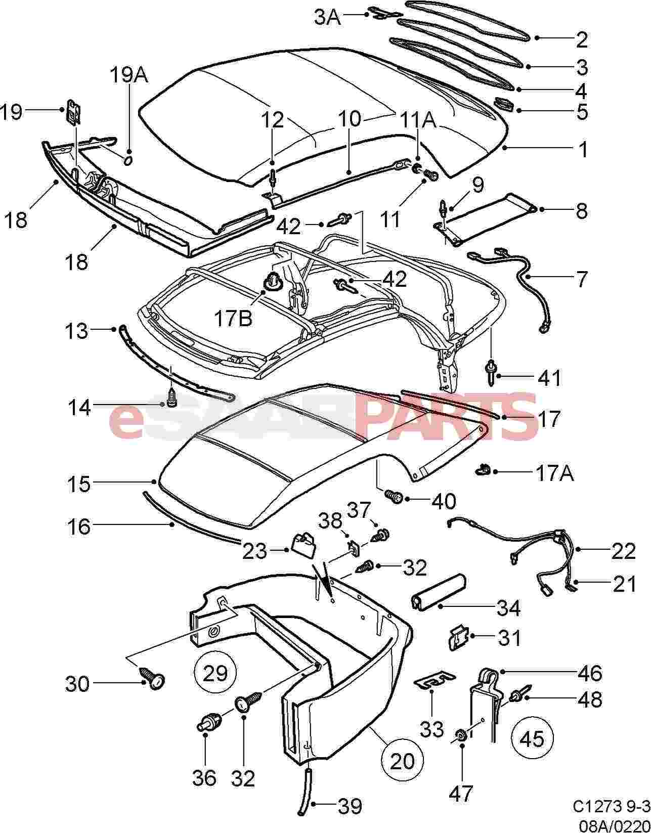 6935712] SAAB Staple - Saab Parts from