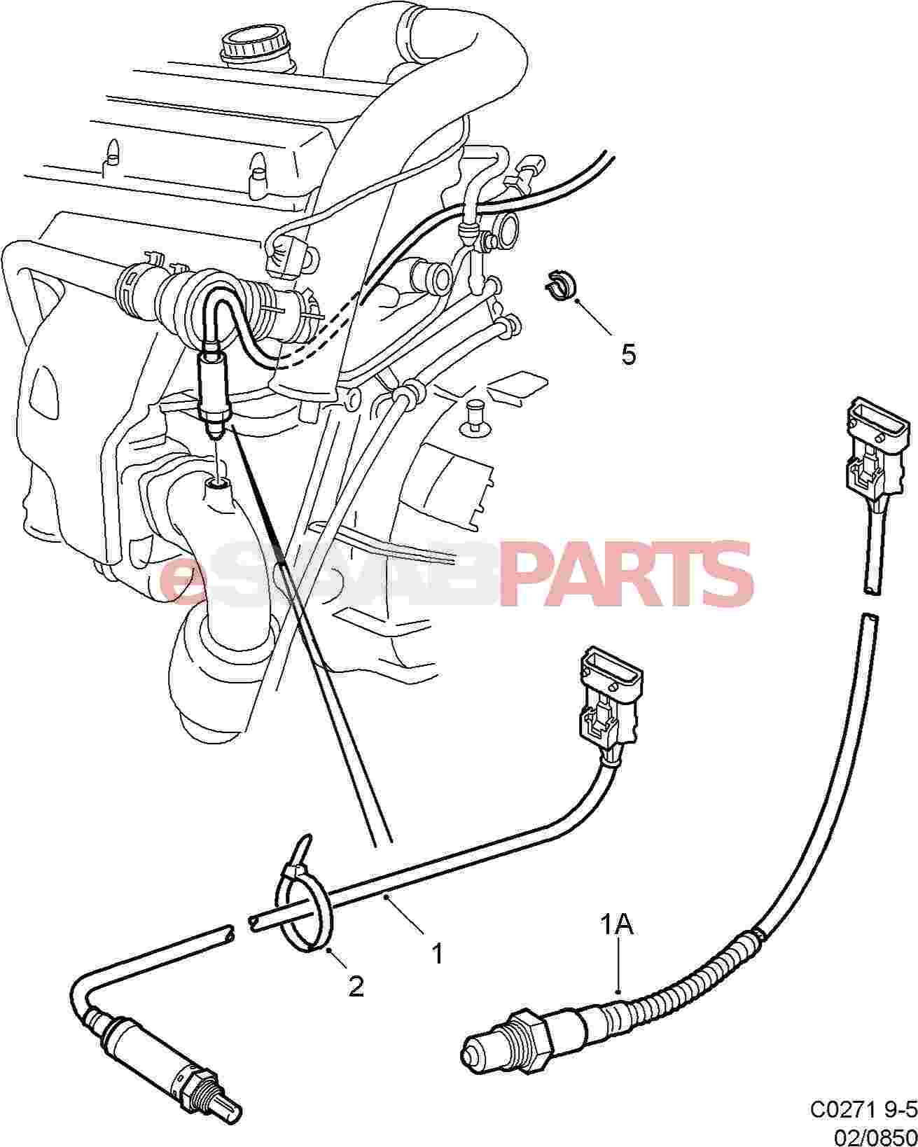 2003 Saab 9 5 Engine Diagram - 2003 SAAB 9-5 SAAB NG900, 9000, 9-3, 9-5