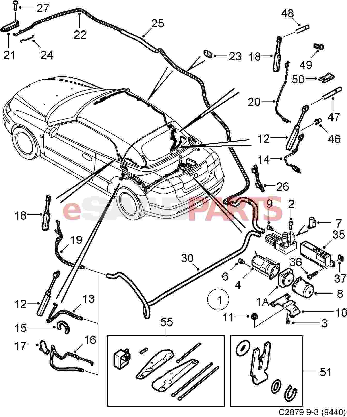 Saab 93 Convertible Roof Wiring Diagram