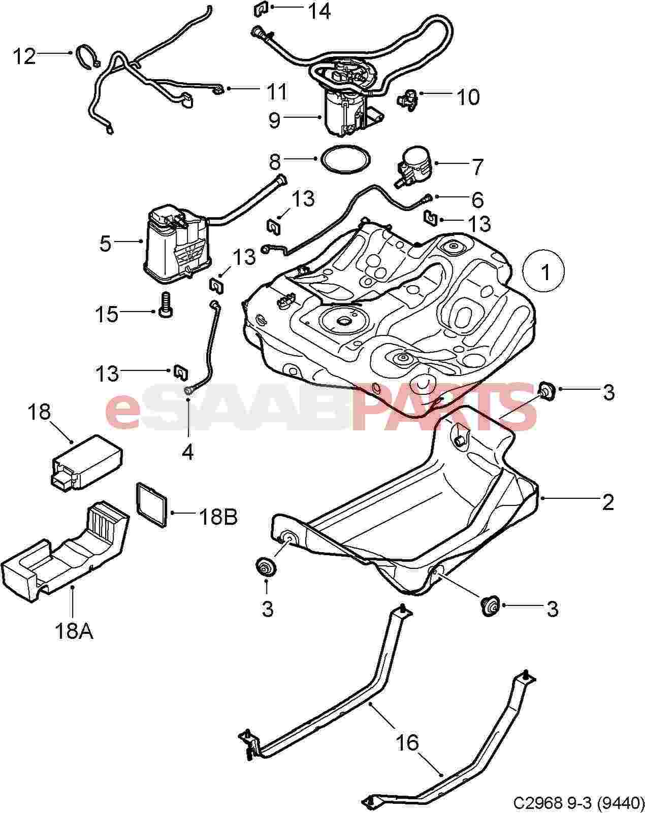 22729539] SAAB Vent Hose - Saab Parts from eSaabParts.com