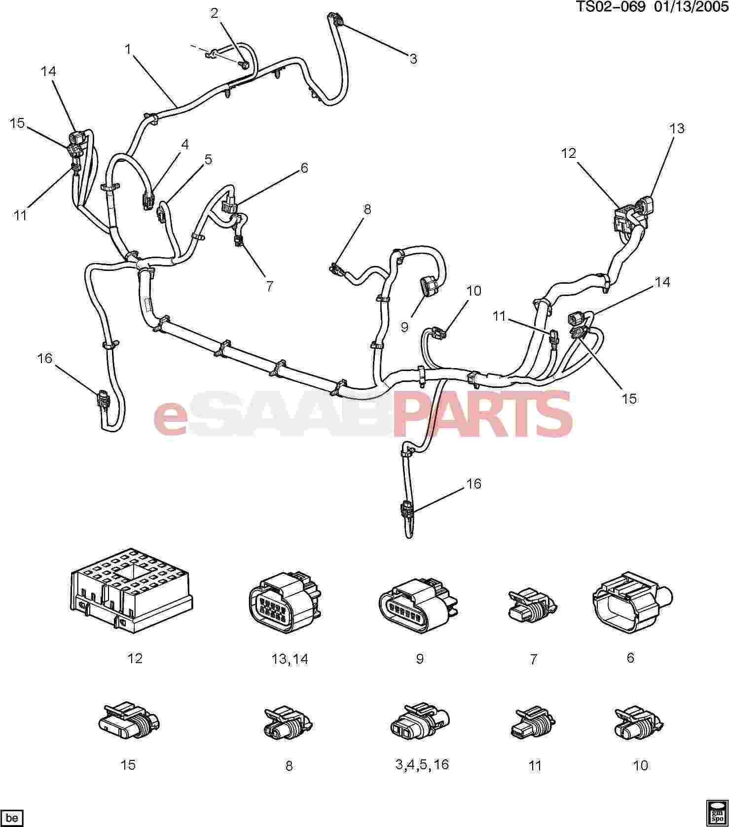 Saab 9 7x Wiring Diagram - Complete Wiring Schemas