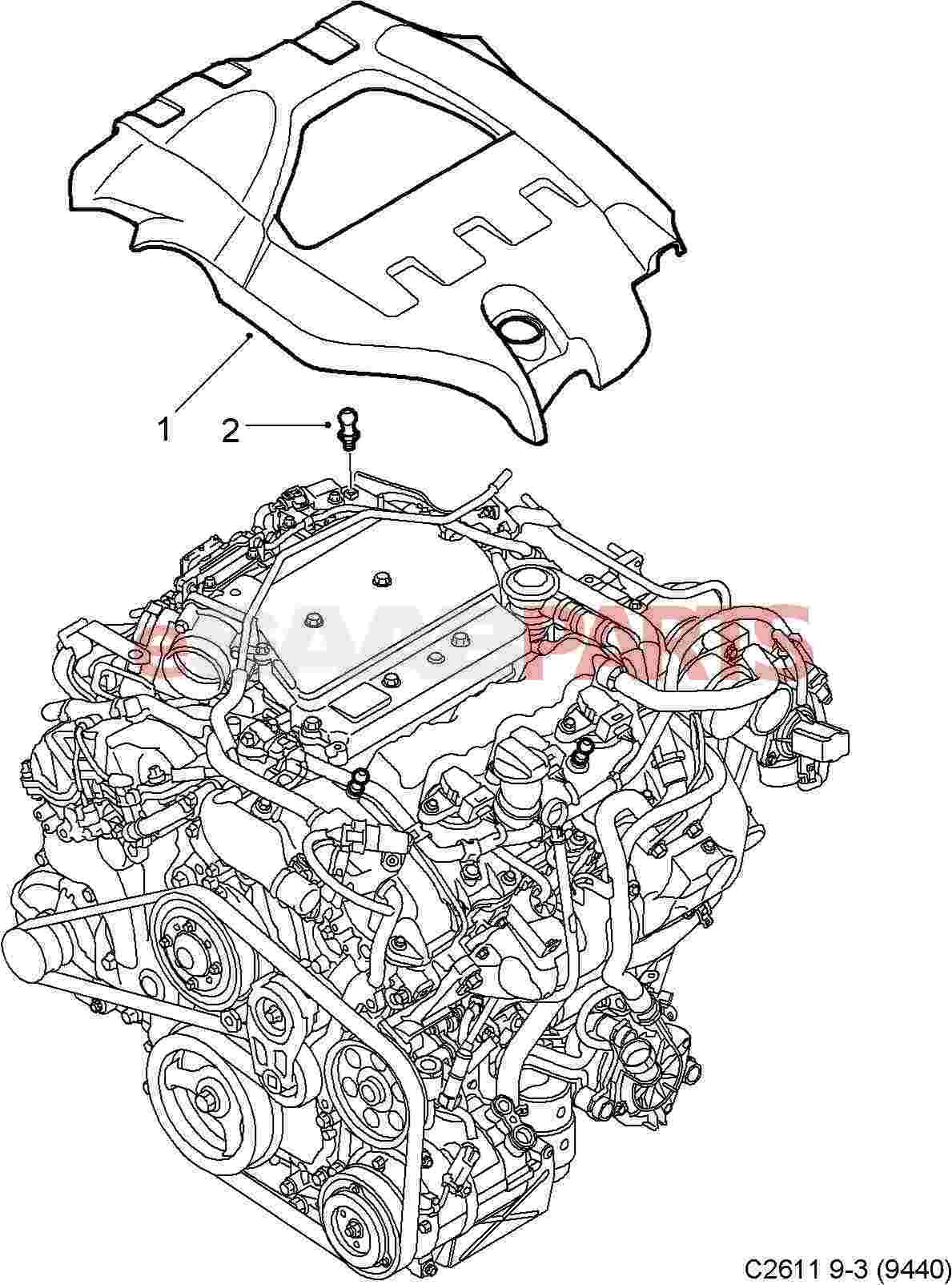 Saab 93 Engine Diagram - Complete Wiring Schemas