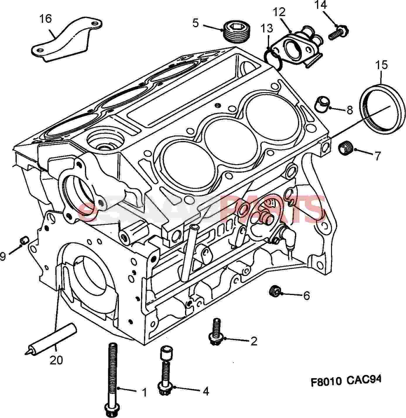 11049133] SAAB Screw Plug - Saab Parts from eSaabParts.com