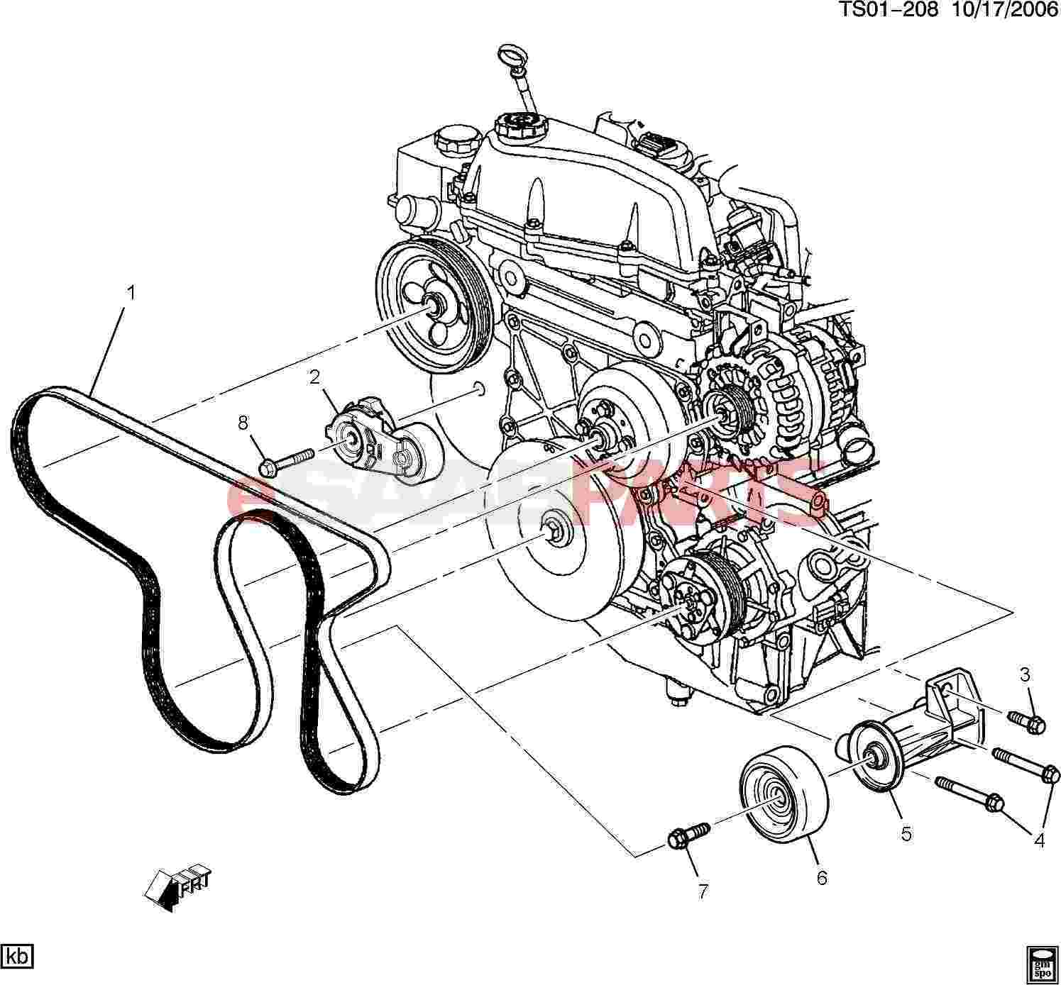 2005 toyota corolla belt diagram