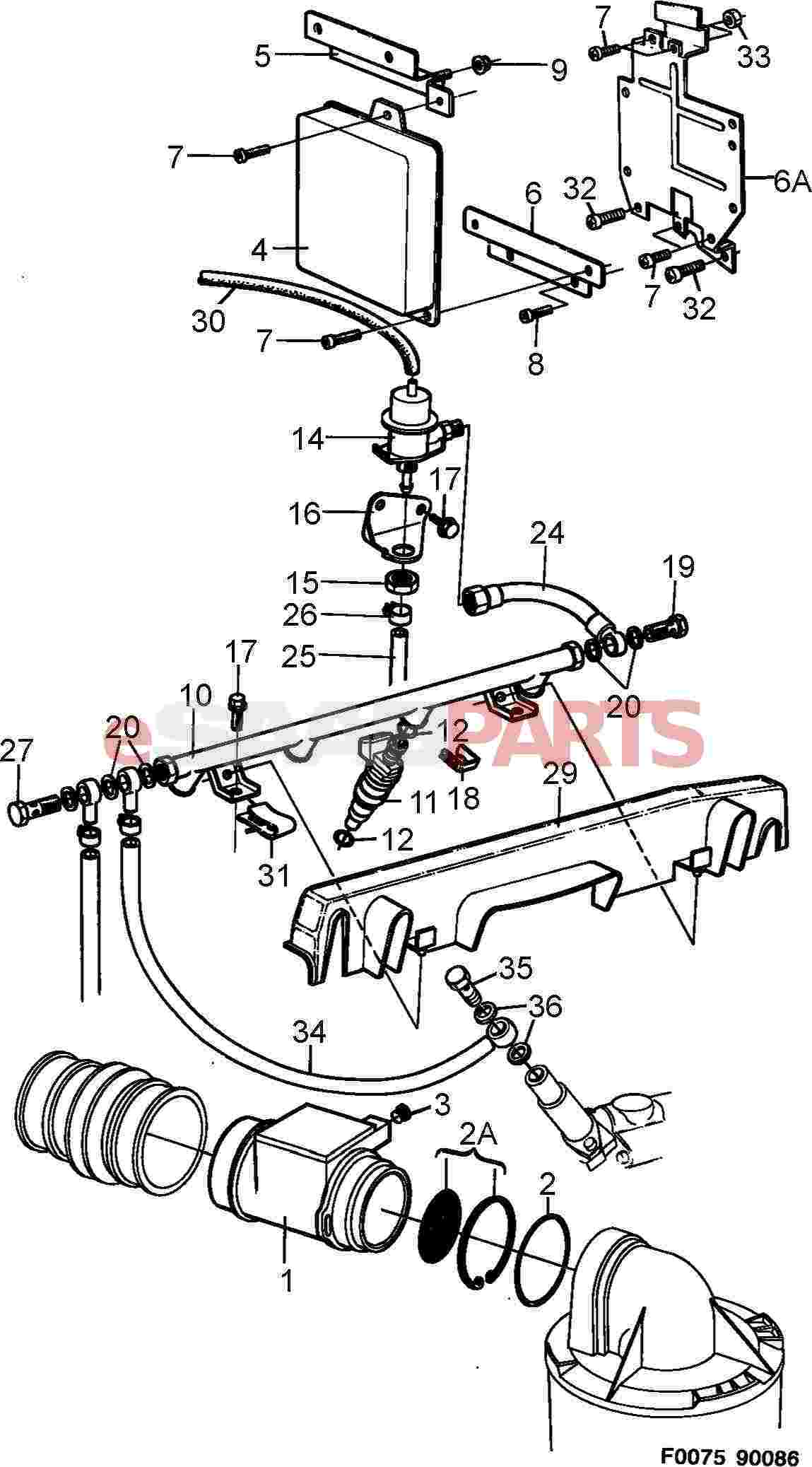 Saab 900 Se Engine Diagram - Complete Wiring Schemas