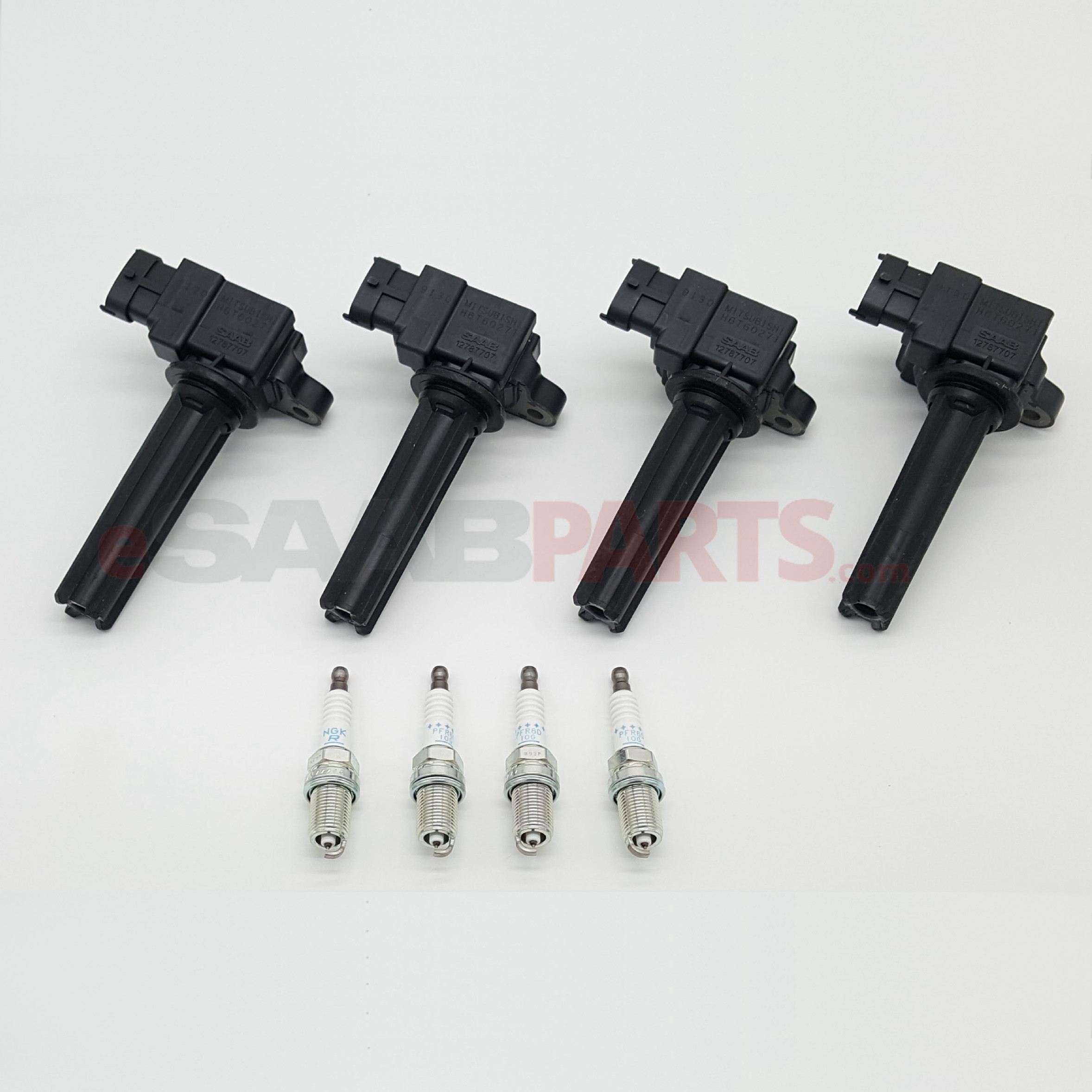 Officials particle Lovely 12440084] SAAB Ignition Coil & Spark Plug Kit - Set of 4 (B207 9-3) - Saab  Parts from eSaabParts.com
