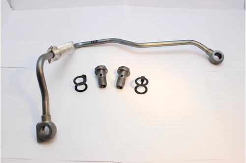 Rücklaufleitung Kühlmittel Kühlung Turbolader Original SAAB 9-5 II 1.6 turbo  A16NET, 25195113 /