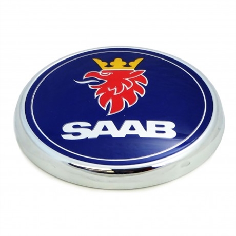 1 Piece For Saab 9-3 Saloon Boot Badge 2003-2012 12769690 Blue 2 pins 