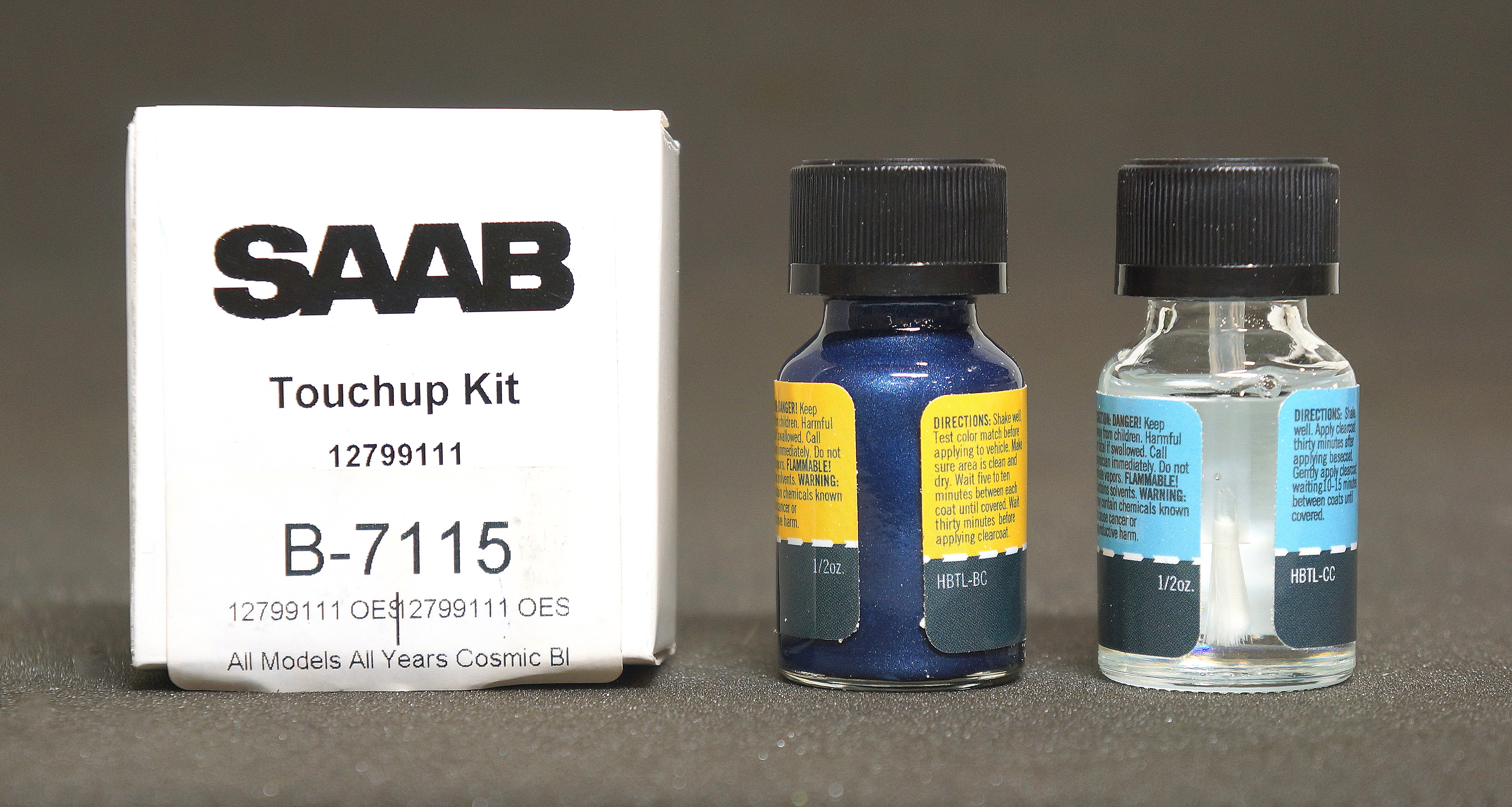 Cosmic Blue (264) - SAAB Touch Up Paint Pen