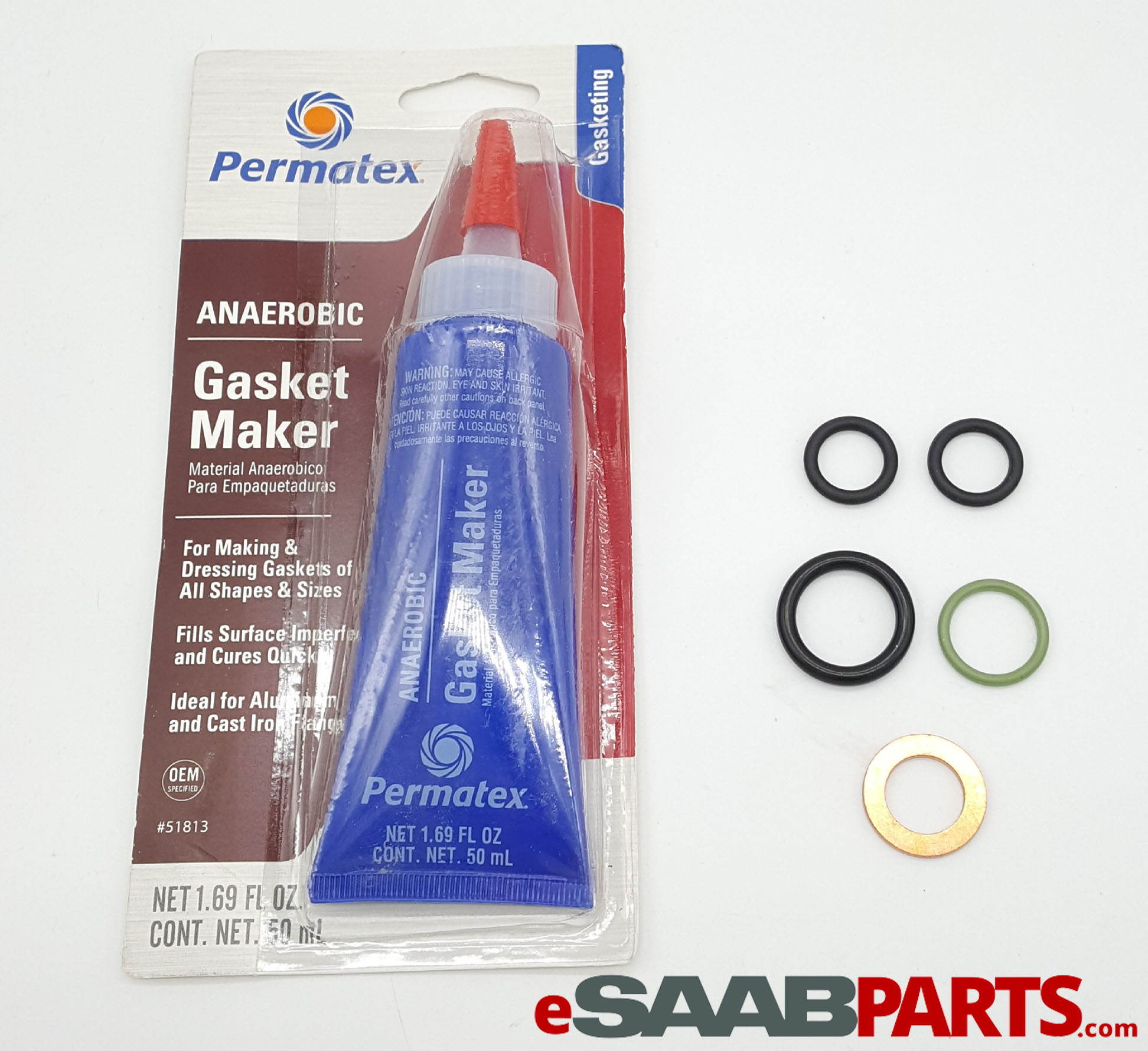 [9300501] SAAB Oil Pan Reseal ORing Kit (95OG 93OG) Saab Parts