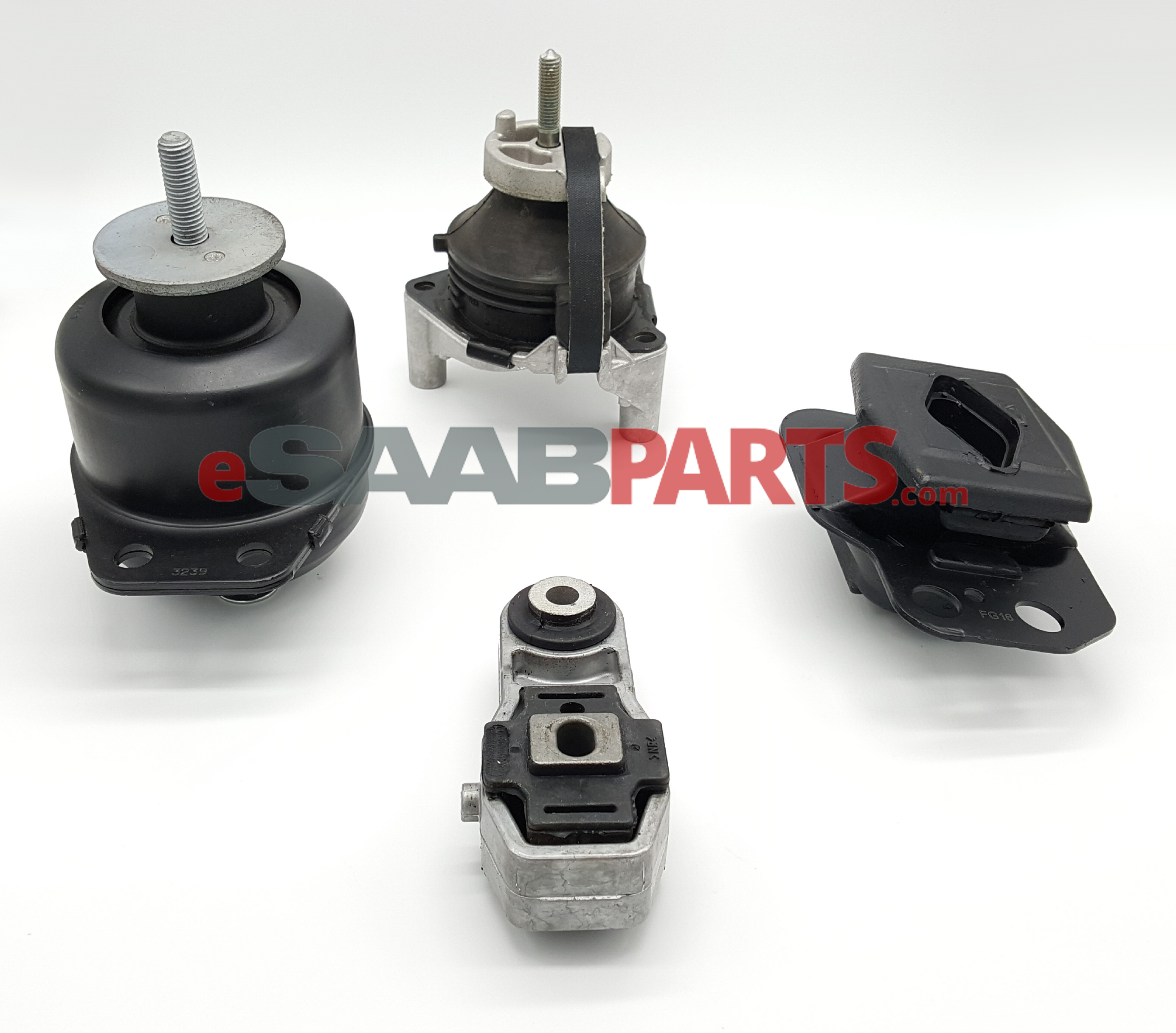 Saab [9500120] Engine & Transmission Mount Kit (19992001 95 4Cyl