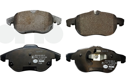99900004 by OES | Brake Pad Kit - Front - 302mm 16