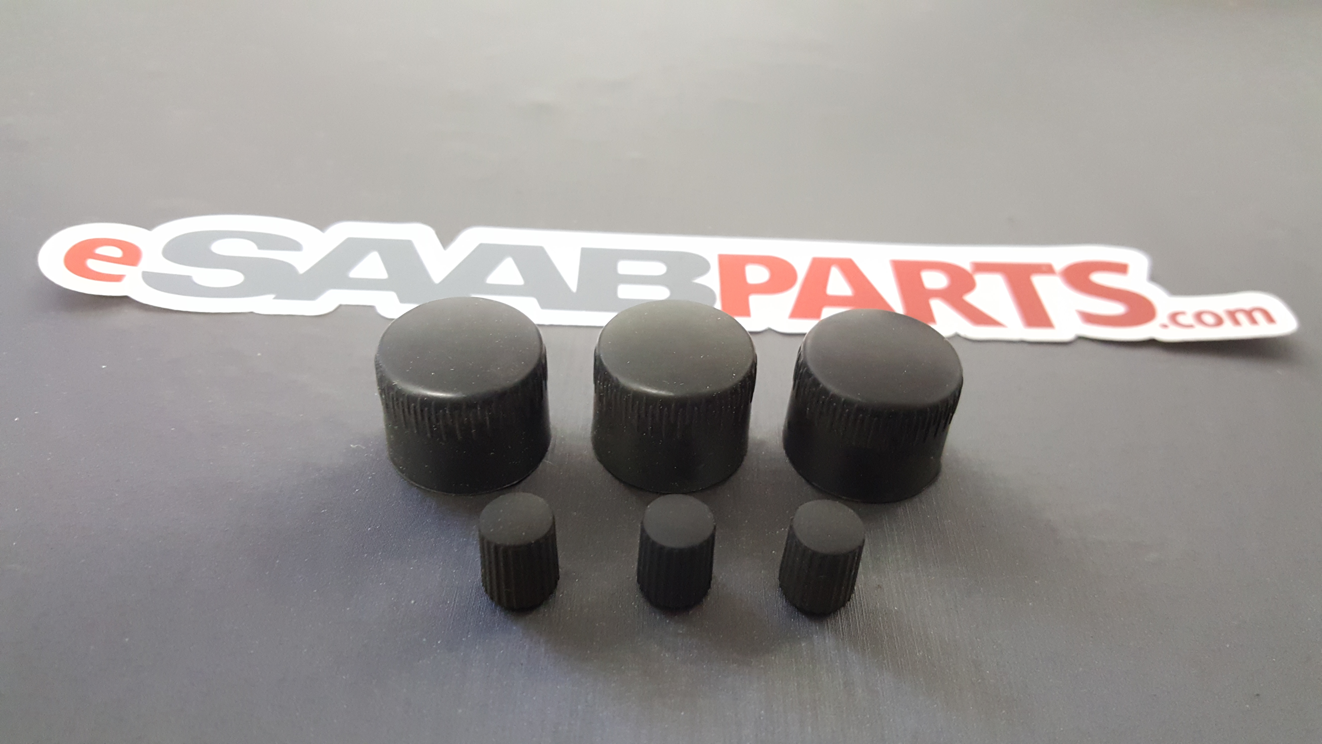 NEW Genuine Saab 93 (20032006) Radio & SID Button Knob Kit ICM1 ICM2